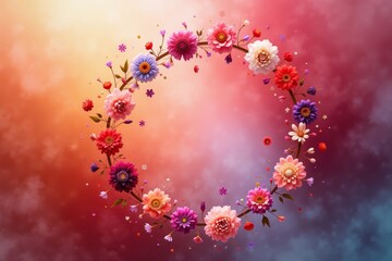 Vibrant Artistic Interpretations: a Photo Series Depicting the Menstrual Cycle Through Natural Elements