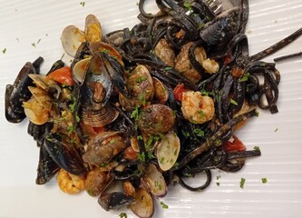 evocative close-up image of a plate of 