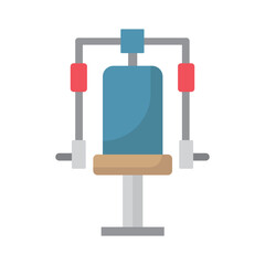 Cable machine Vector Icon which can easily modify or edit