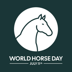 World Horse Day Celebration Graphic