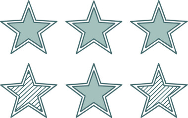 Shining Star Clipart Featuring Celestial and Cosmic Night Sky Themes. Creative Star Clipart Highlighting Magic Wonder and Galaxy Elements. Minimalist Star Clipart with Radiant and Sparkling Designs