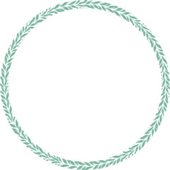 ローリエリースの円形フレーム
