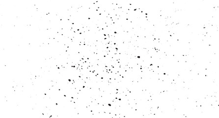  Grunge texture overlay with fine grains isolated on white background. Abstract vector noise. Small particles of debris and dust. Distressed uneven background.