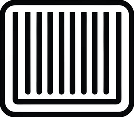 Barcode Outline: Product Icon