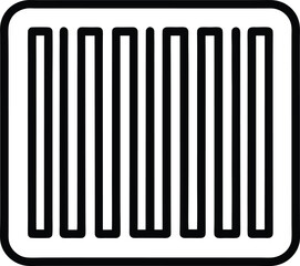 Barcode Outline: Product Icon