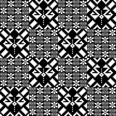 Geometric Ethnic Pattern Design Background or Wallpaper.