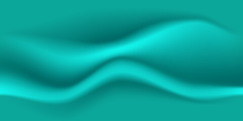 Turquoise draped textile background