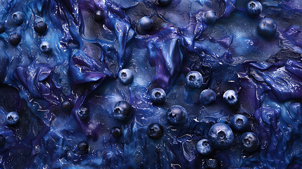 Blueberry texture. Blue berry background. Blueberry texture.
