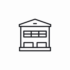 warehouse work icon sign vector