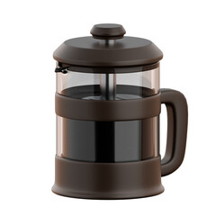 3D Coffee Icon Collection Elements Coffee Beans Cups Brewing Tools Barista Equipment Cafe Accessories Tasty Beverage Drink lifestyle