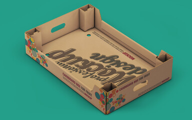 cardboard box with fragile symbol