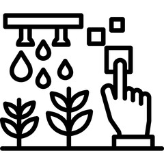 Future Farming line icon