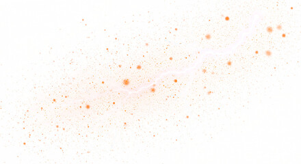 Abstract Composition of Orange Speckles and LightningLike White Veins.