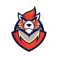 Aggressive Gaming Mascot Logo – Ninja Warrior with Gun | E sports Team, Streaming & YouTube Branding sport, emblem, mascot, team, badge, logotype, design, club, game, graphic