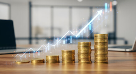 Financial Growth Increasing Profits and Investment Returns