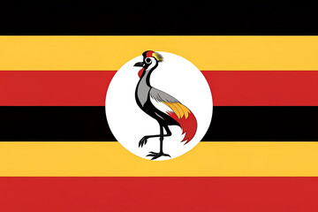 flag of Uganda 
