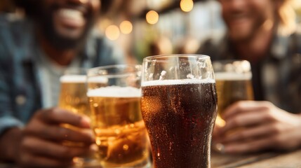 Casual craft beer culture celebrates sampling diverse brews in laid-back social settings, focusing on flavor and friendly vibes.
