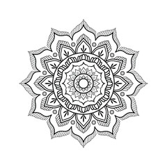 Mandala pattern vector