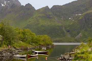 Boats in Lofoten
