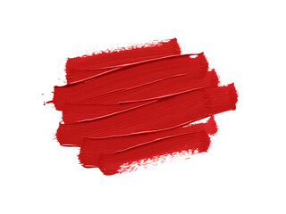 Vibrant green paint stroke with textured brush details and a gold circle accent&mdash;perfect for modern ads, offers, text boxes, and creative sale designs on transparent background.