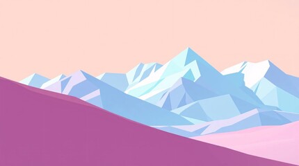 vector illustration of mountains