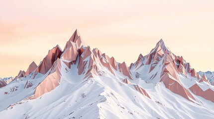  Mountains with Blurred Bokeh.