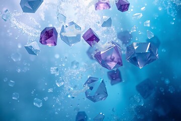 Volumetric Light on Crystalline Resin