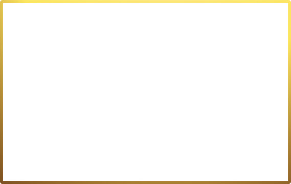 A golden rectangular frame creates a luxurious and elegant border, ideal for certificates, invitations, and decorative designs