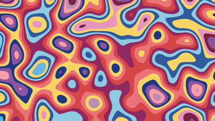Fototapeta premium COLORFUL TEMPLATE ABSTRACT PAPER CUT PATTERN DESIGN FLAT COLOR FOR WALLPAPER BACKGROUND ELEMENT VECTOR 