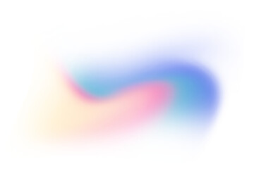 Iridescent Ribbed Glass texture with vibrant colors, on tranparent background