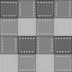 The Greek Key pattern is a repetitive geometric pattern of historical and cultural significance. It consists of continuous lines folded back and forth at right angles, resembling the winding path of a