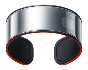 Reflective slap bracelet with a flexible metal core for quick wrist application