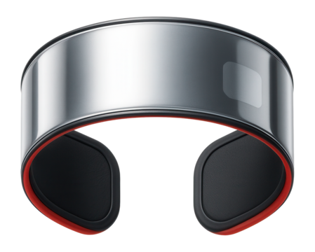 Reflective slap bracelet with a flexible metal core for quick wrist application