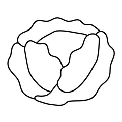 vegetable line art for coloring