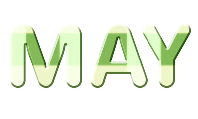  Green Square grid pattern graph month MAY