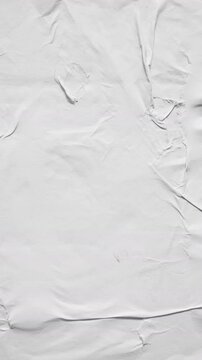 Vertical random white paper poster texture background
