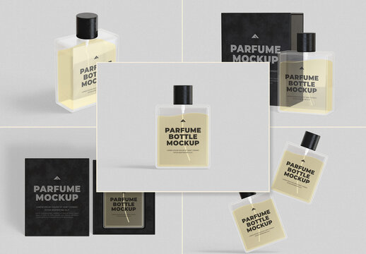 Perfume Bottle Mockup