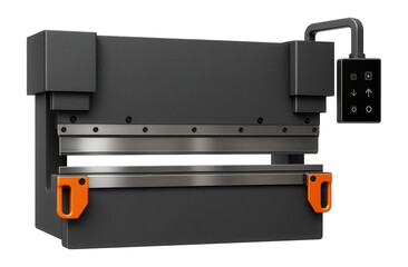 Press brake with a crowning system for compensating deflection in long sheet bending in a structural steel workshop