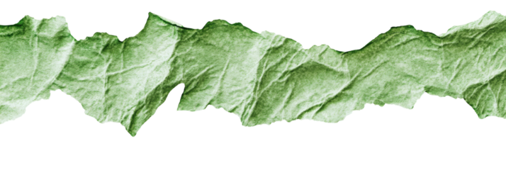 Green, textured, irregular shape with defined edges