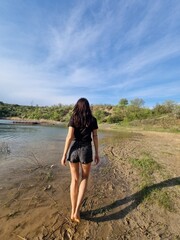 girl on the beach