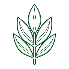 green leaf icon