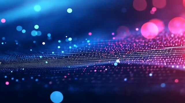 Exploring the Wonders of Colorful Abstract Digital Backgrounds in Motion