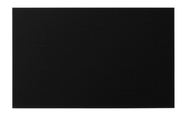 Solid black rectangular shape on transparent background.