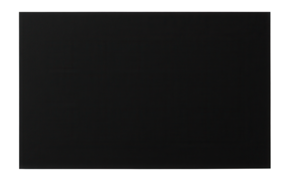 Solid black rectangular shape on transparent background.