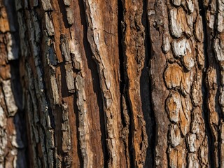 Obraz premium Tree Bark Texture Close-up