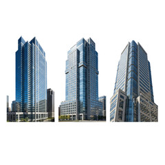 Fototapeta premium modern city skyline