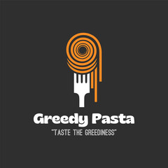 Greedy Pasta Premium Business Logo Design