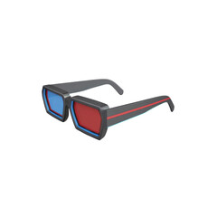 Anaglyph glasses for viewing 3D images or films