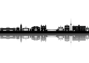 Obraz premium Vilnius skyline 