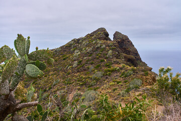 Roque Dos Hermanos cliff face